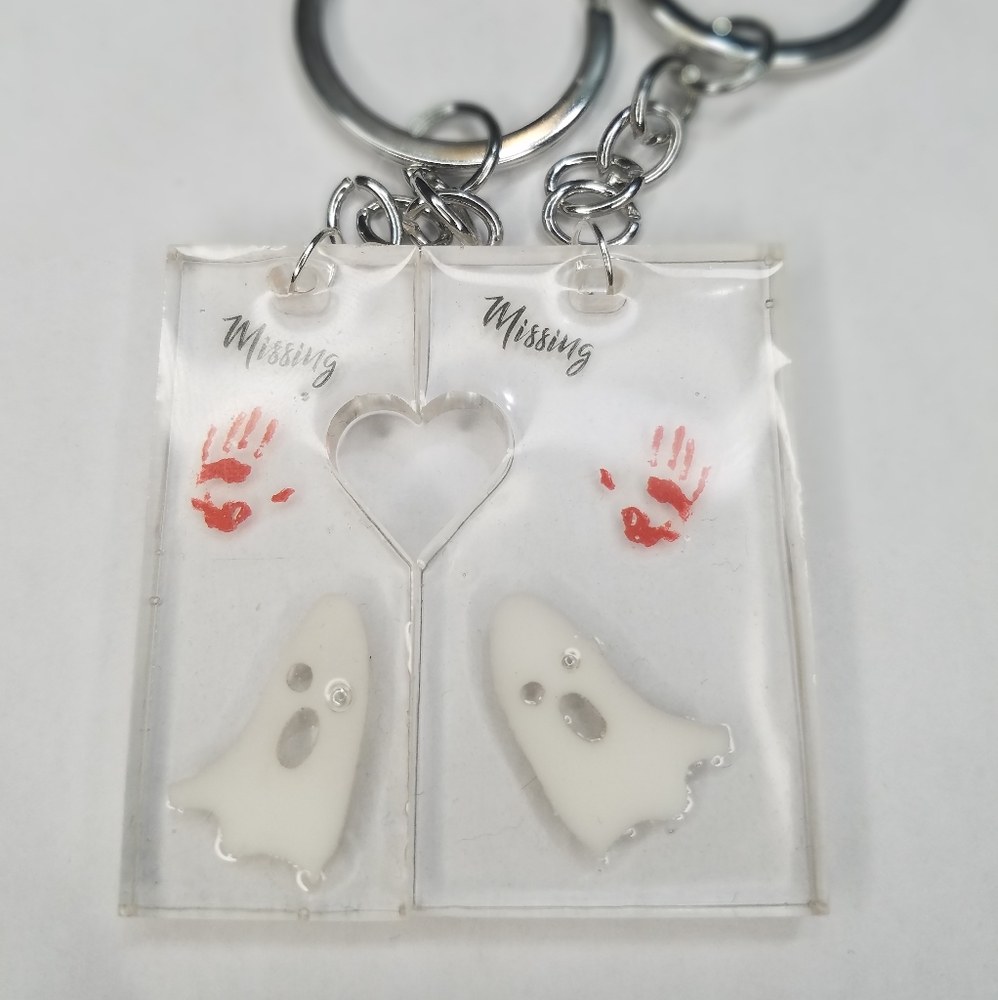 ❣Matching Ghost Keychains Set - Picture 6 of 7